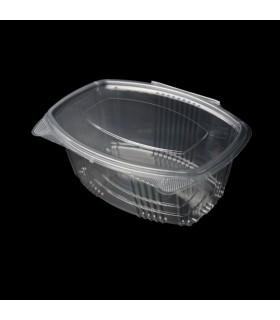Caja de 500 Tapas tarrinas plástico transparentes 500 c.c. - Surtdiez